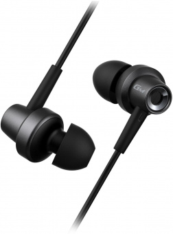 Наушники с микрофоном Edifier GM260 Plus черный 1.3м вкладыши в ушной раковине от магазина РЭССИ