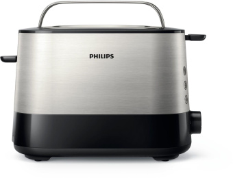 Тостер Philips HD2637/90 830Вт черный/серебристый от магазина РЭССИ