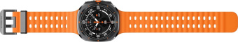 Смарт-часы Samsung Galaxy Watch Ultra LTE 47мм 1.5" AMOLED корп.черный рем.оранжевый (SM-L705FDAACAU) от магазина РЭССИ