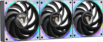 Вентилятор Formula Air Bridge Plus BK ARGB 120x120x25mm черный 4-pin + 3-pin 27.2dB Ret от магазина РЭССИ