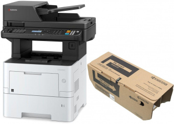 МФУ лазерный Kyocera Ecosys M3645dn A4 Duplex Net белый/черный (в комплекте: картридж) от магазина РЭССИ