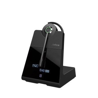 Наушники с микрофоном Jabra Engage 75 Convertible черный/серебристый накладные BT крепление за ухом (9555-583-111) от магазина РЭССИ