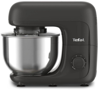 Кухонная машина Tefal Bake Essential QB161H38 планетар.вращ. 800Вт черный/серебристый от магазина РЭССИ