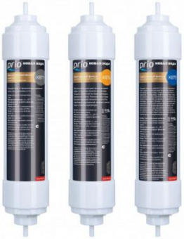 Комплект картриджей Prio Новая Вода K681 для проточных фильтров (упак.:3шт) от магазина РЭССИ