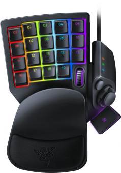 Игровой блок Razer Tartarus Pro черный USB for gamer LED (подставка для запястий) от магазина РЭССИ