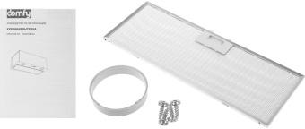 Вытяжка встраиваемая Domfy DM6036BB WG белый управление: кнопочное (1 мотор) от магазина РЭССИ