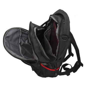 Универсальный рюкзак GERMANIUM S-06 уплотненная спинка облегченный черный 46х32х15 см 226953 от магазина РЭССИ