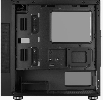Корпус Aerocool Atomic-G-BK-v1 черный без БП mATX 2x120mm 2x140mm 2xUSB3.0 audio bott PSU от магазина РЭССИ
