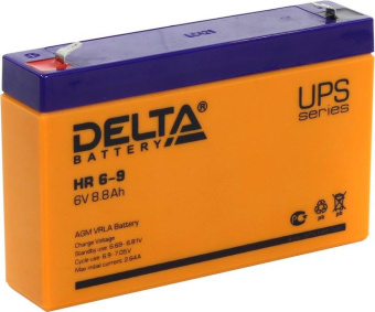 Батарея для ИБП Delta HR 6-9 6В 9Ач от магазина РЭССИ