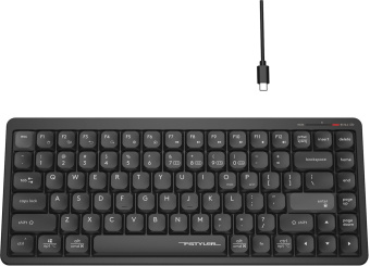 Клавиатура A4Tech Fstyler FBX53C черный USB беспроводная BT/Radio slim Multimedia (FBX53C) от магазина РЭССИ