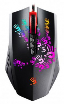 Мышь A4Tech Bloody A60 черный оптическая (6200dpi) USB3.0 (8but) от магазина РЭССИ