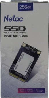 Накопитель SSD Netac mSATA 256Gb NT01N5M-256G-M3X N5M mSATA от магазина РЭССИ