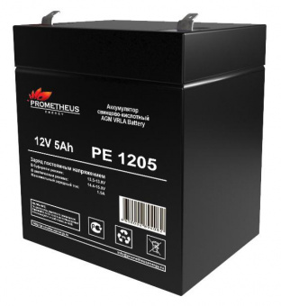 Батарея для ИБП Prometheus Energy PE 1205 12В 5Ач от магазина РЭССИ