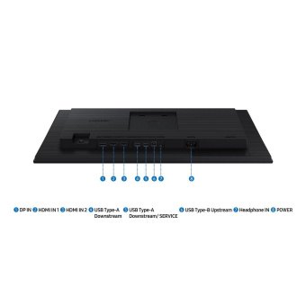 Монитор Samsung 24" Essential S4 S24D400GAIXCI черный IPS LED 16:9 HDMI матовая HAS Piv 1000:1 250cd 178гр/178гр 1920x1080 100Hz DP FHD USB 3.5кг от магазина РЭССИ