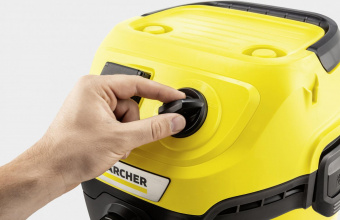 Строительный пылесос Karcher WD 3 P V-17/4/20 1000Вт (уборка: сухая/сбор воды) желтый от магазина РЭССИ