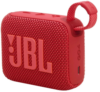 Колонка порт. JBL GO 4 красный 4.2W 1.0 BT 850mAh (JBLGO4RED) от магазина РЭССИ