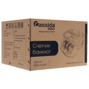 Счетчик банкнот Cassida 5550 UV DL 000009 от магазина РЭССИ