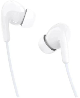 Гарнитура внутриканальные Xiaomi Type-C Earphones 1.25м белый проводные крепление за ухом (BHR8931GL) от магазина РЭССИ