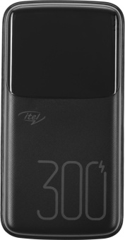 Мобильный аккумулятор Itel IPP-85 30000mAh 2.1A 2xUSB-A черный от магазина РЭССИ