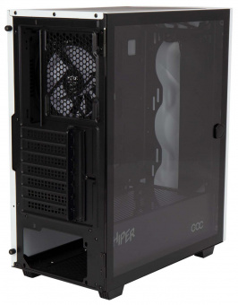 Корпус Hiper DCW белый без БП ATX 5x120mm 4x140mm 1xUSB2.0 1xUSB3.0 audio bott PSU от магазина РЭССИ