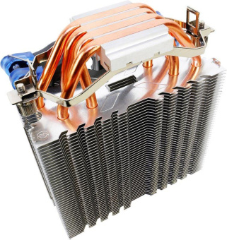 Устройство охлаждения(кулер) Aerocool Verkho 4 Soc-AM5/AM4/1151/1200/2066/2011/1700 черный 4-pin 15-27dB Al+Cu 140W 678gr Ret от магазина РЭССИ