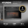 Духовой шкаф Электрический Hyundai HMEO 6540 DX черный от магазина РЭССИ