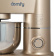 Миксер планетарный Domfy DSC-KM301 1200Вт золотистый от магазина РЭССИ