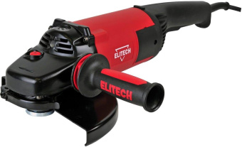 Углошлифовальная машина Elitech МШУ 2623Э 2600Вт 6600об/мин рез.шпин.:M14 d=230мм от магазина РЭССИ