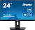 Монитор Iiyama 23.8" ProLite XUB2492HSU-B6 черный IPS LED 0.4ms 16:9 HDMI M/M матовая HAS Piv 250cd 178гр/178гр 1920x1080 100Hz DP FHD USB 4.9кг от магазина РЭССИ