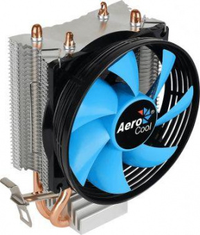Устройство охлаждения(кулер) Aerocool Verkho 2 Soc-AM4/1151/1200 4-pin 15-25dB Al+Cu 110W 307gr Ret от магазина РЭССИ