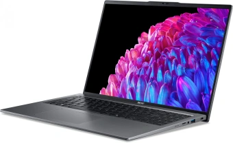 Ноутбук Acer Swift Go 16 SFG16-72-790F Core Ultra 7 155H 16Gb SSD1Tb Intel Arc 16" IPS WQXGA (2560x1600) Windows 11 Home metall WiFi BT Cam (NX.KUBCD.001) от магазина РЭССИ