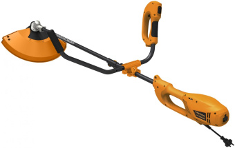 Триммер электрический Carver TR-1500S/BH 1200Вт 1.35л.с. разбор.штан. реж.эл.:леска/нож от магазина РЭССИ