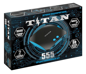 Игровая консоль Titan Magistr черный в комплекте: 555 игр от магазина РЭССИ