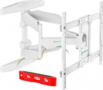 Кронштейн для телевизора Onkron M6L белый 40"-75" макс.45кг настенный поворот и наклон от магазина РЭССИ
