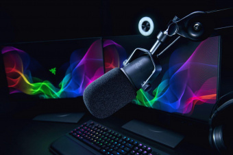 Микрофон проводной Razer Seiren Elite черный от магазина РЭССИ