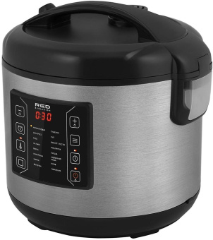 Мультиварка Red Solution RMC-M51 5л 860Вт серебристый/черный от магазина РЭССИ