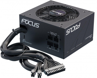 Блок питания Seasonic ATX 850W FOCUS SSR-850FM 80+ gold (20+4pin) APFC 120mm fan 8xSATA Cab Manag RTL от магазина РЭССИ