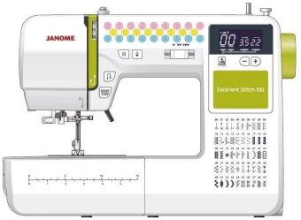 Швейная машина Janome Excellent Stitch 100 белый от магазина РЭССИ