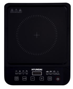 Плита Индукционная Hyundai HYC-0106 черный стеклокерамика (настольная) от магазина РЭССИ