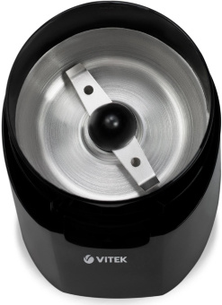 Кофемолка Vitek VT-7124 BK 150Вт сист.помол.:ротац.нож вместим.:60гр черный от магазина РЭССИ