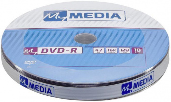 Диск DVD-R MyMedia 4.7Gb 16x Pack wrap (10шт) (69205) от магазина РЭССИ