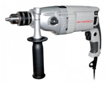 Дрель ударная Интерскол ДУ-16/1050ЭР 1050Вт патрон:кулачковый реверс (149.1.3.00) от магазина РЭССИ