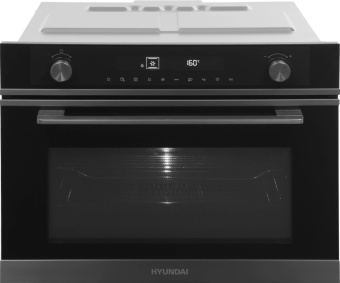 Духовой шкаф Электрический Hyundai HMEO 6540 DX черный от магазина РЭССИ