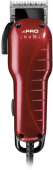 Машинка для стрижки Andis US-1 Pro Adjustable Blade Clipper красный (насадок в компл:6шт) от магазина РЭССИ