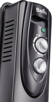 Радиатор масляный Ballu Classic Black BOH/CL-07BRN 1500Вт черный/серый от магазина РЭССИ