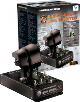 Джойстик ThrustMaster Warthog Dual Throttle черный USB обратная связь от магазина РЭССИ