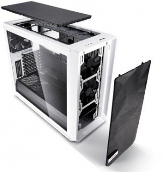 Корпус Fractal Design Meshify S2 White TG белый без БП ATX 5x120mm 4x140mm 2xUSB3.0 1xUSB3.1 audio bott PSU от магазина РЭССИ