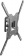 Картинка Кронштейн для телевизора Ultramounts UM859 черный 32"-55" макс.30кг настенный поворот и наклон от магазина РЭССИ Кронштейн для телевизора Ultramounts UM859 черный 32"-55" макс.30кг настенный поворот и наклон от магазина РЭССИ