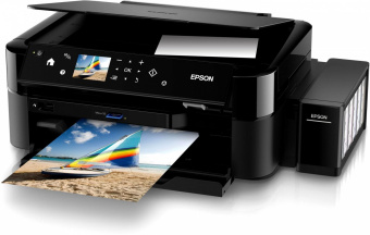 МФУ струйный Epson L850 (L850/C11CE31505/C11CE31404) A4 USB черный от магазина РЭССИ