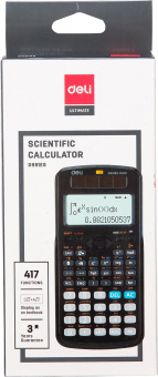 Калькулятор научный Deli ED991ES черный от магазина РЭССИ
